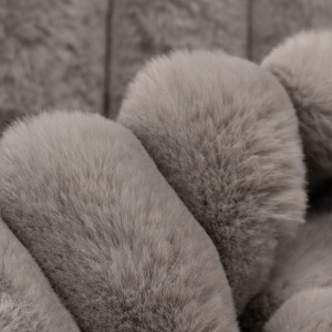 Tkanina obiciowa - materiał tapicerski VITO07, 430 g/m2, szer. 140 cm, szara