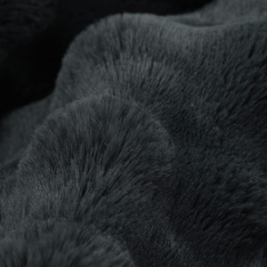 Tkanina obiciowa - materiał tapicerski BUBBLE18, 520 g/m2, szer. 140 cm, czarna