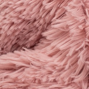 Tkanina obiciowa - materiał tapicerski FLUFFY90, 270 g/m2, szer. 140 cm, RÓŻOWA