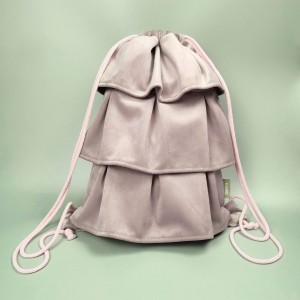 Plecak szkolny jednokomorowy UPCYCLED FABRICS - różowy